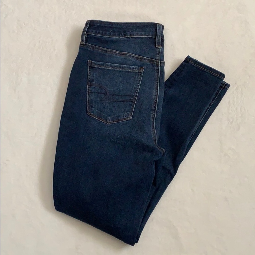 NWOT AEO super hi-rise jegging